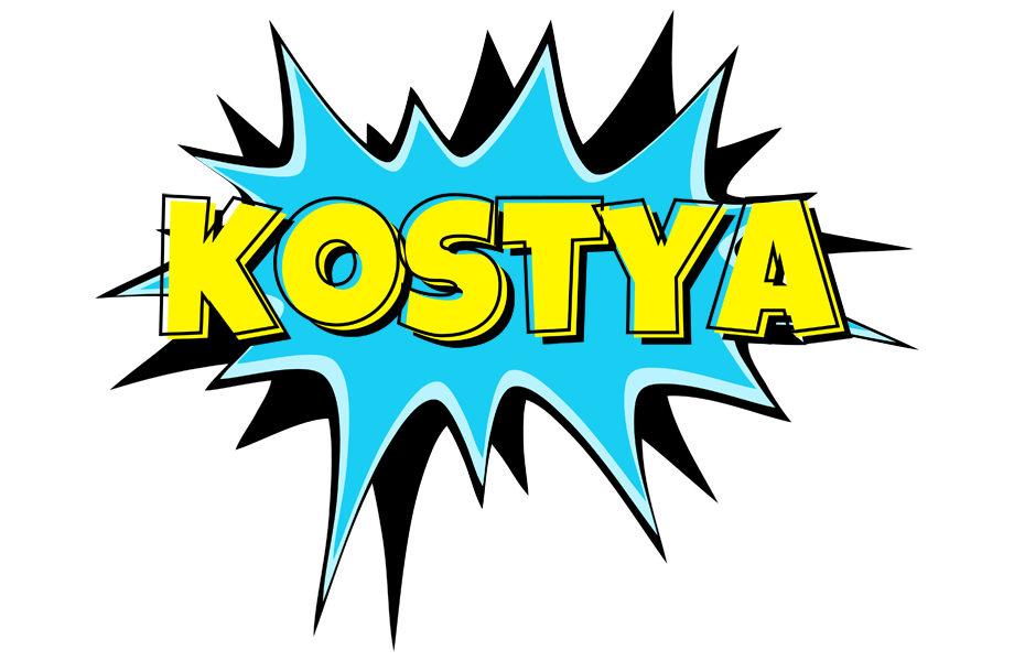 Kostya amazing logo