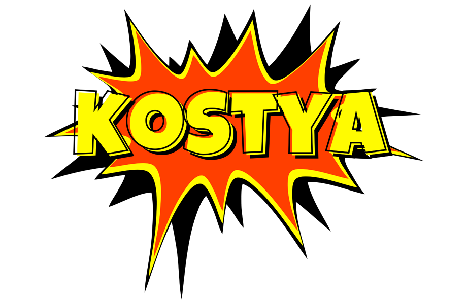 Kostya bazinga logo