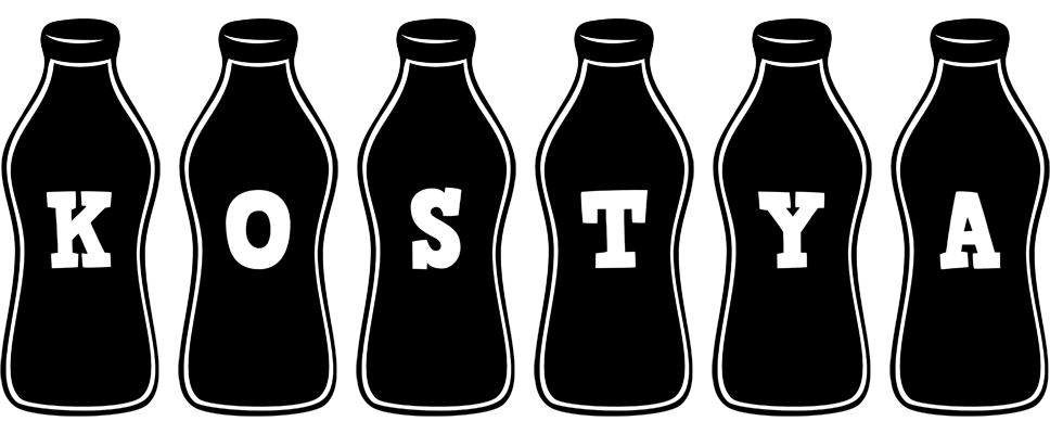 Kostya bottle logo