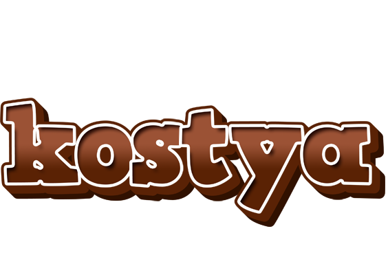 Kostya brownie logo