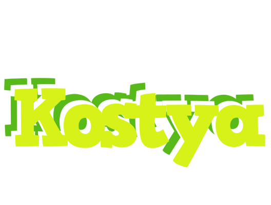 Kostya citrus logo