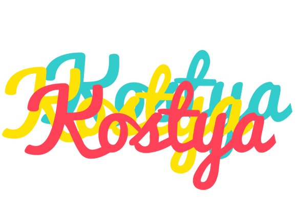 Kostya disco logo