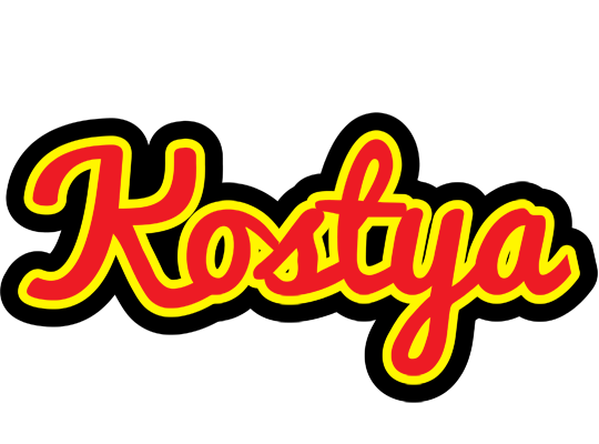 Kostya fireman logo