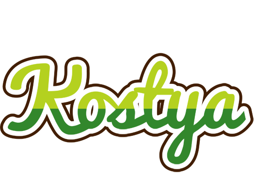 Kostya golfing logo