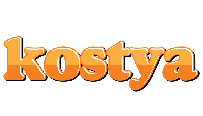 Kostya orange logo