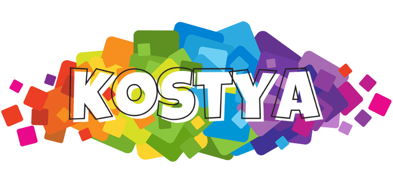Kostya pixels logo