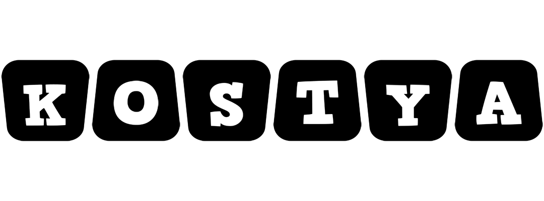 Kostya racing logo