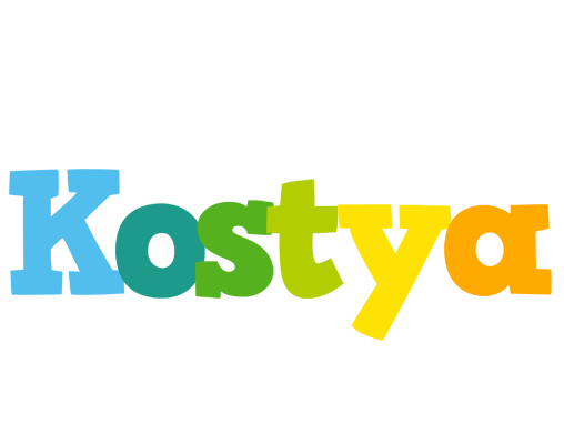 Kostya rainbows logo