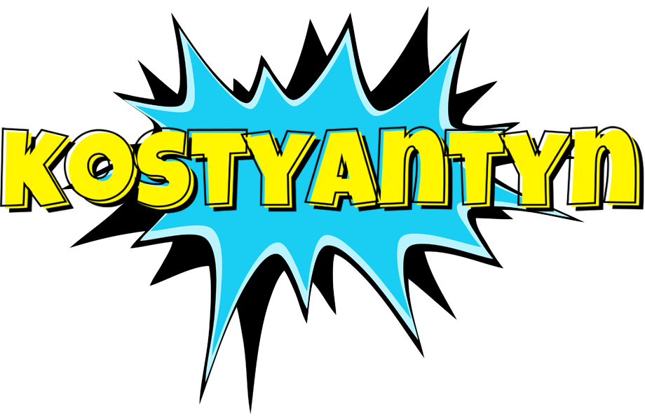 Kostyantyn amazing logo