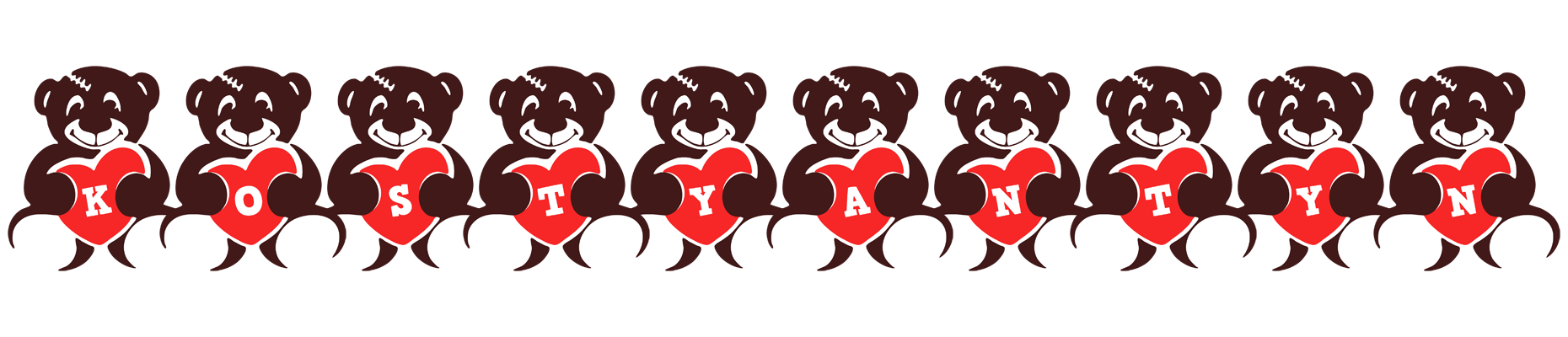 Kostyantyn bear logo