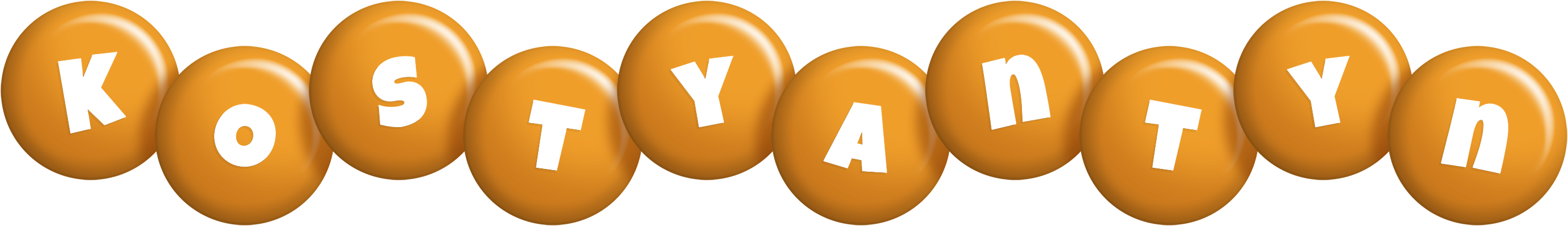 Kostyantyn candy-orange logo