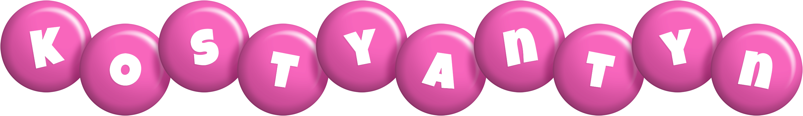 Kostyantyn candy-pink logo