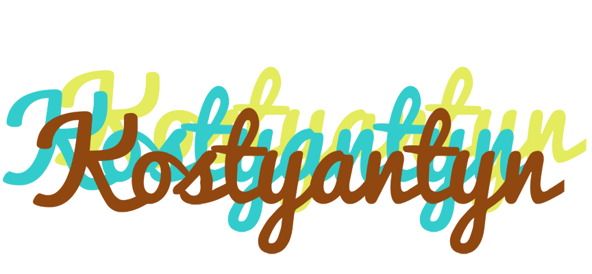 Kostyantyn cupcake logo
