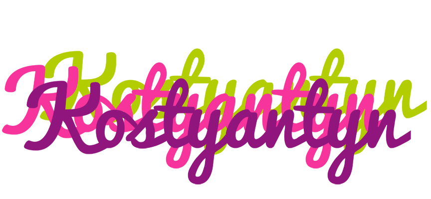 Kostyantyn flowers logo