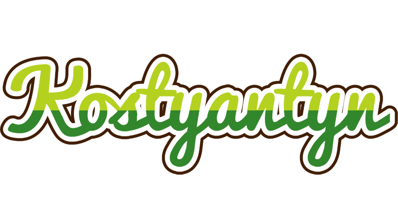 Kostyantyn golfing logo