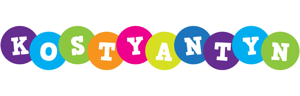 Kostyantyn happy logo