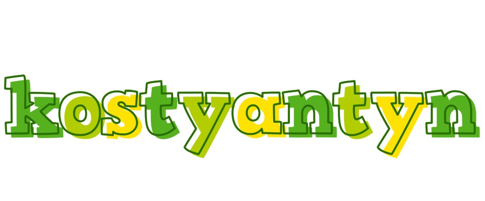 Kostyantyn juice logo