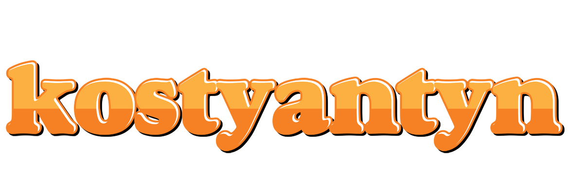 Kostyantyn orange logo