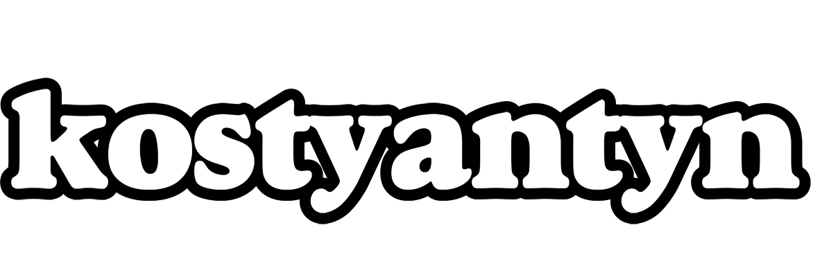 Kostyantyn panda logo