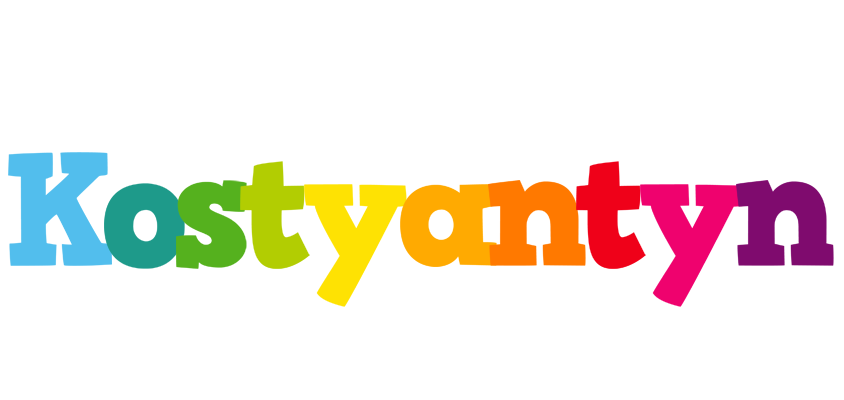 Kostyantyn rainbows logo