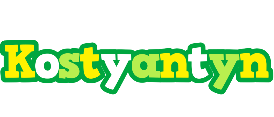 Kostyantyn soccer logo