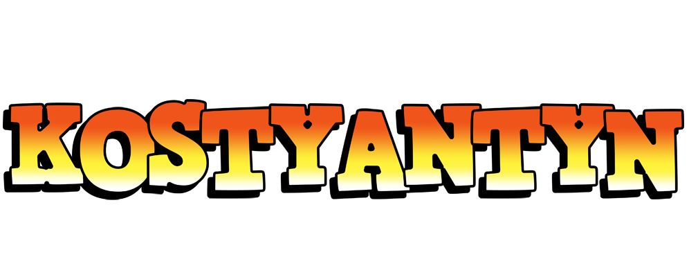 Kostyantyn sunset logo