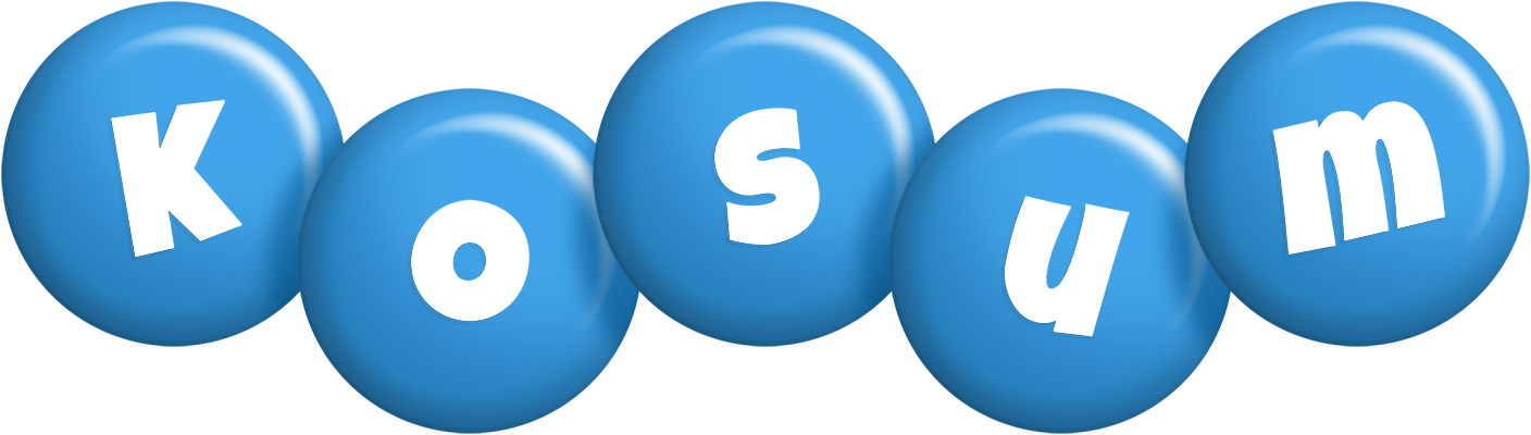 Kosum candy-blue logo