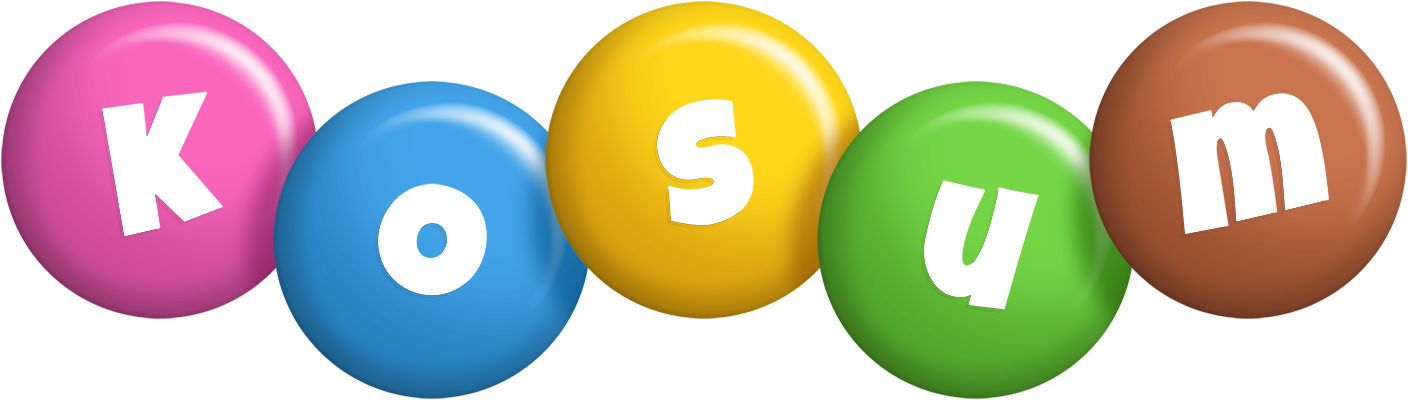 Kosum candy logo