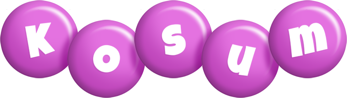 Kosum candy-purple logo