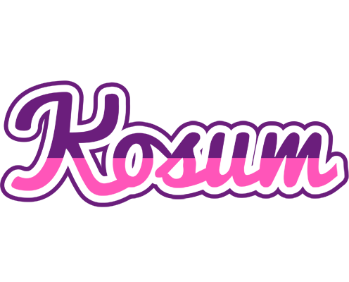Kosum cheerful logo