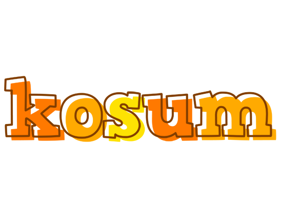 Kosum desert logo