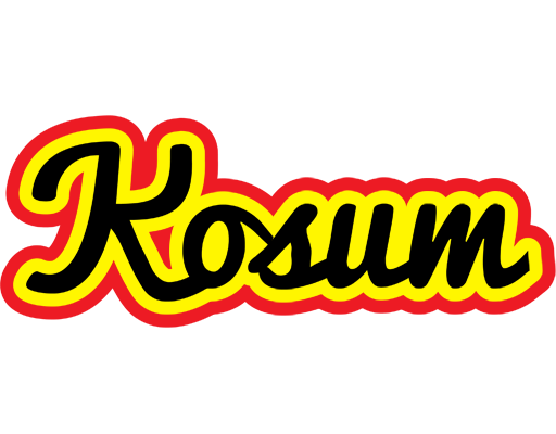 Kosum flaming logo