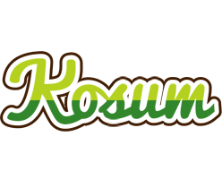 Kosum golfing logo