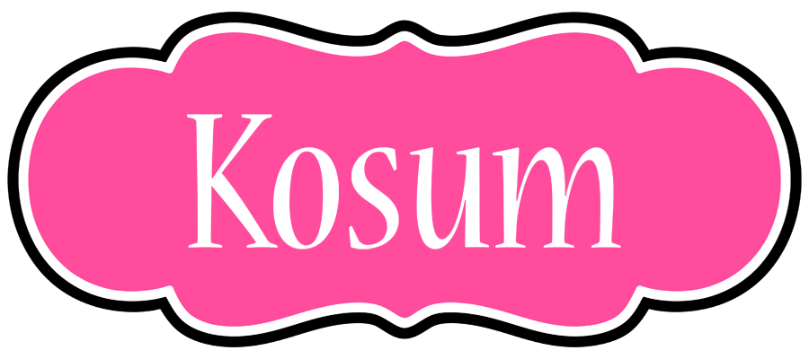 Kosum invitation logo
