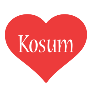 Kosum love logo