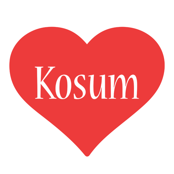 Kosum love logo