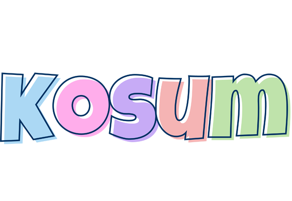 Kosum pastel logo