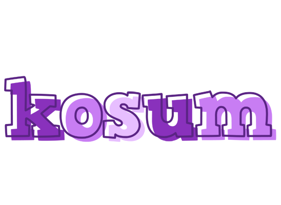 Kosum sensual logo