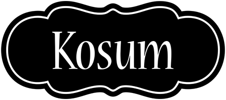 Kosum welcome logo