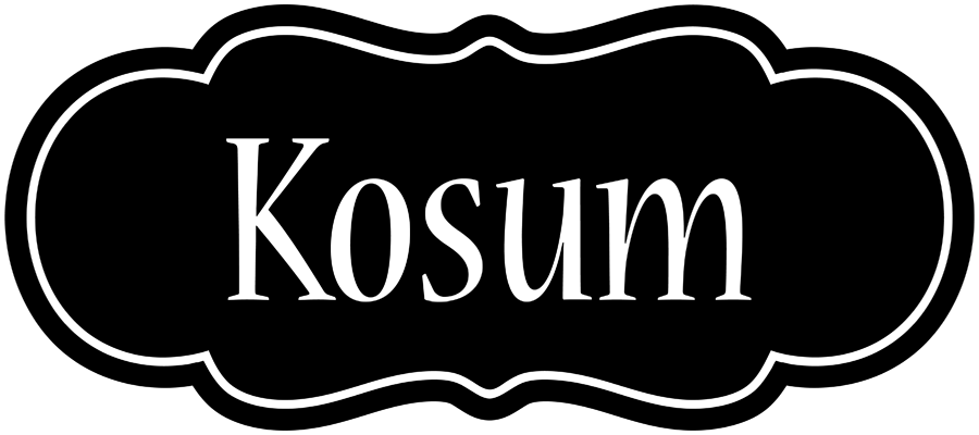 Kosum welcome logo