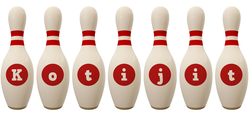 Kotijit bowling-pin logo