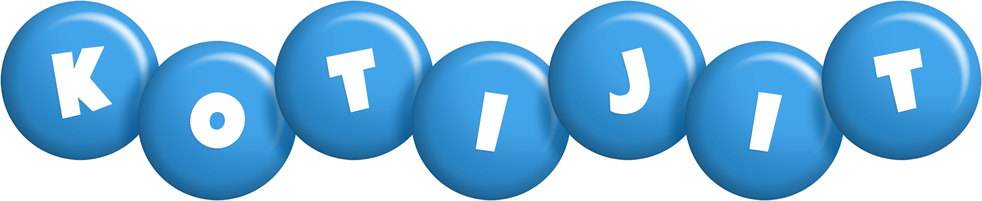 Kotijit candy-blue logo