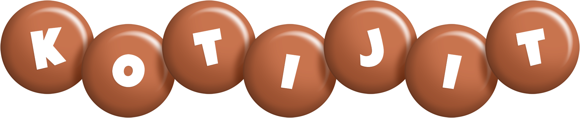 Kotijit candy-brown logo