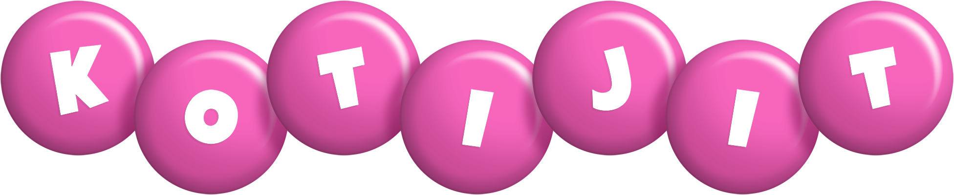 Kotijit candy-pink logo