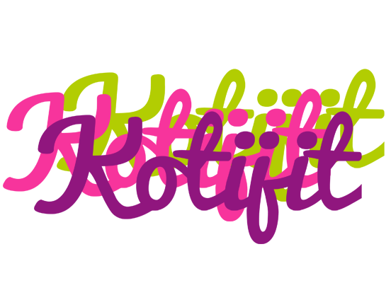 Kotijit flowers logo