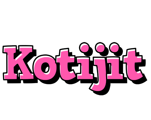 Kotijit girlish logo