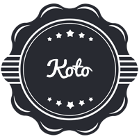 Koto badge logo