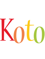 Koto birthday logo