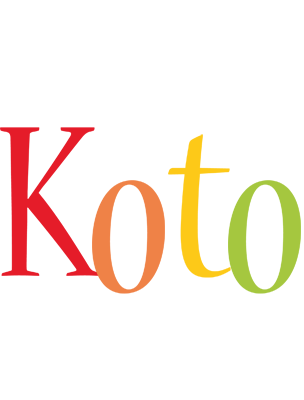 Koto birthday logo