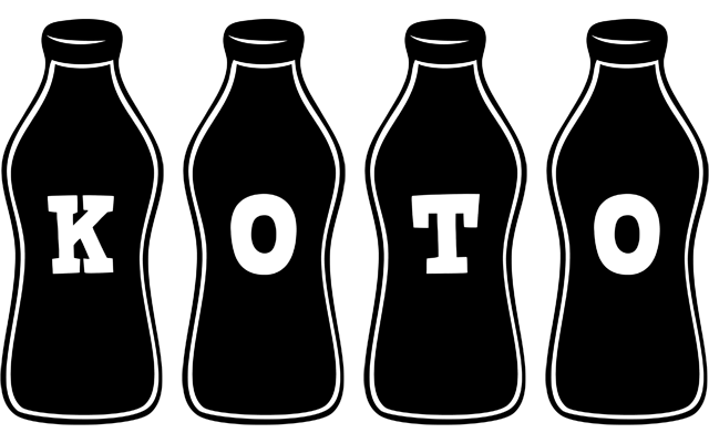 Koto bottle logo